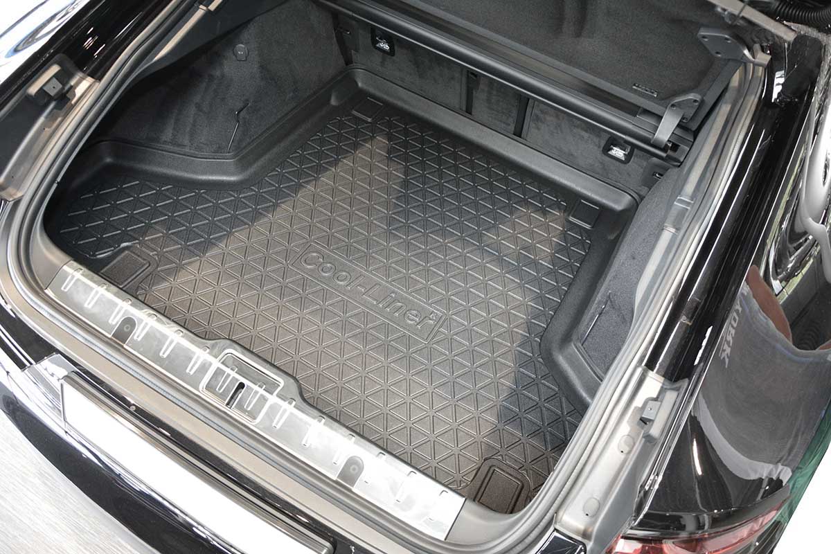 Tapis de coffre Porsche Panamera II (971) 2016-présent 5 portes bicorps Cool Liner antidérapant PE/TPE caoutchouc