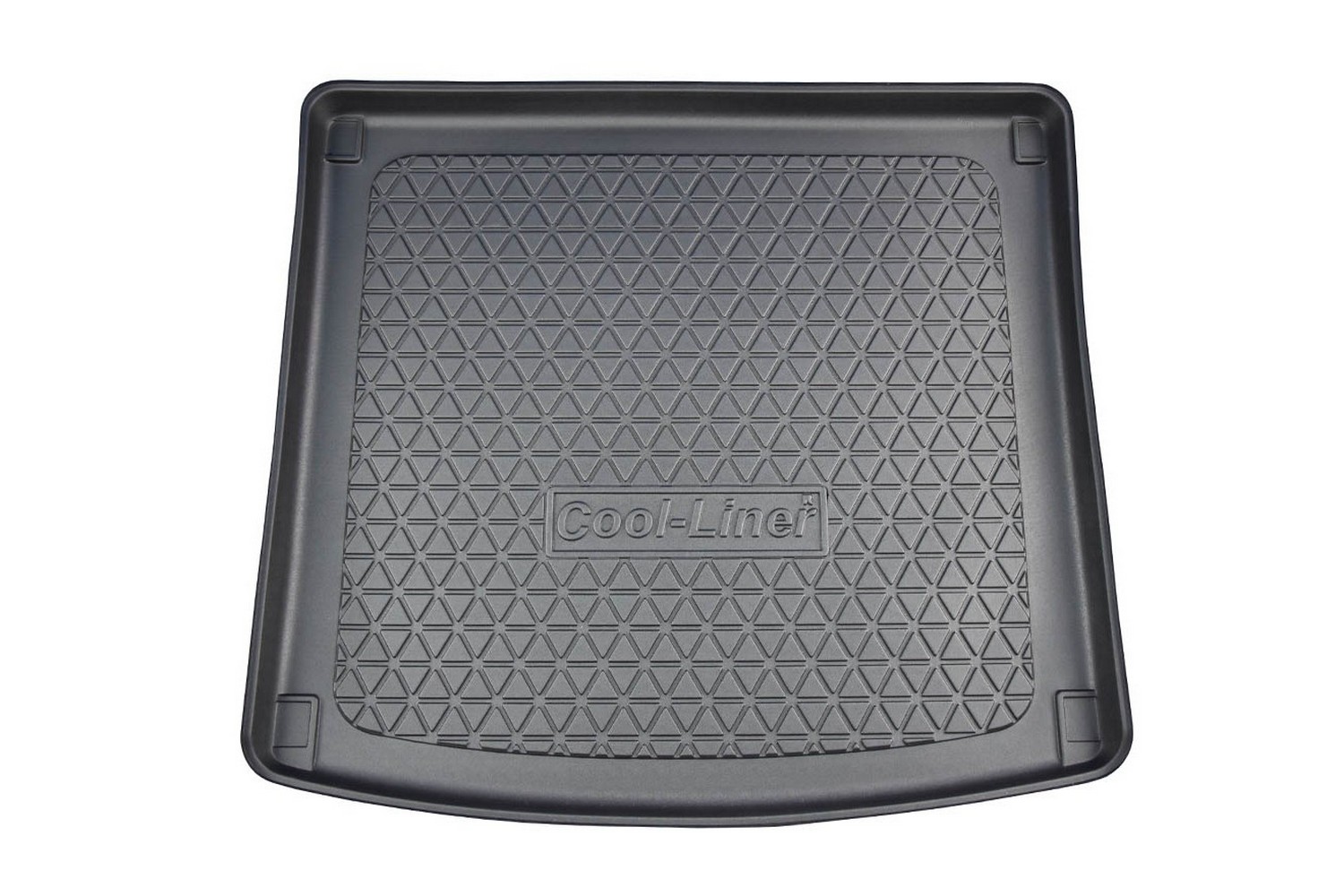 Boot mat suitable for Porsche Cayenne III (PO536) 2017-present Cool Liner anti slip PE/TPE rubber