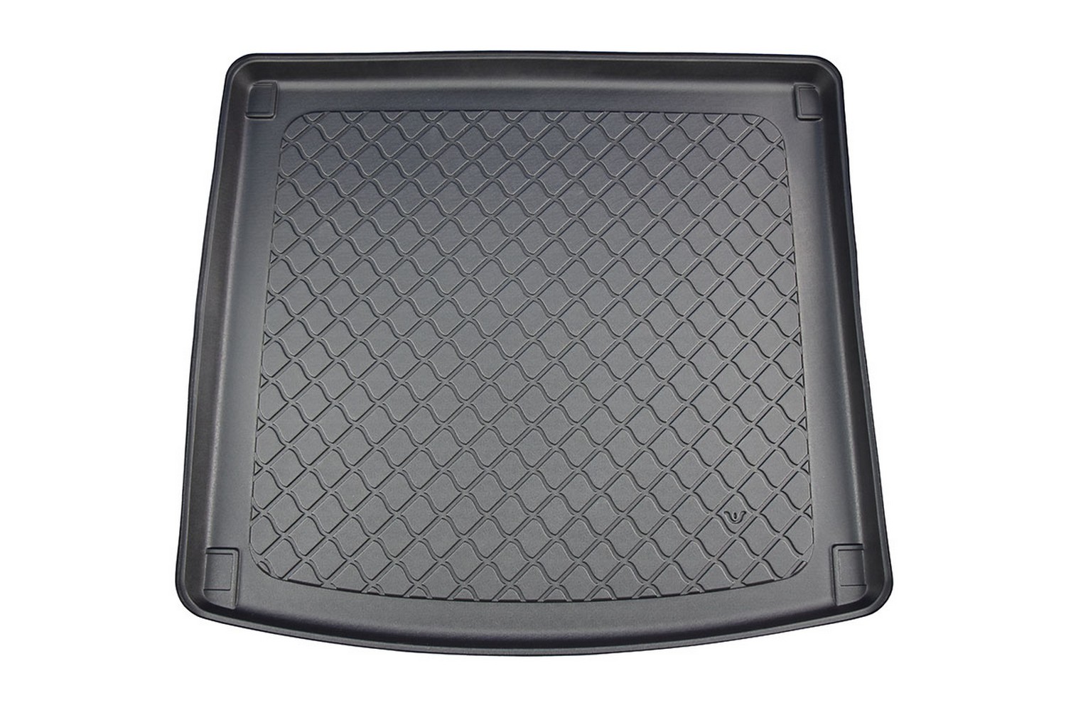 Boot mat suitable for Porsche Cayenne III (PO536) 2017-present Guardliner anti slip PE/TPE rubber