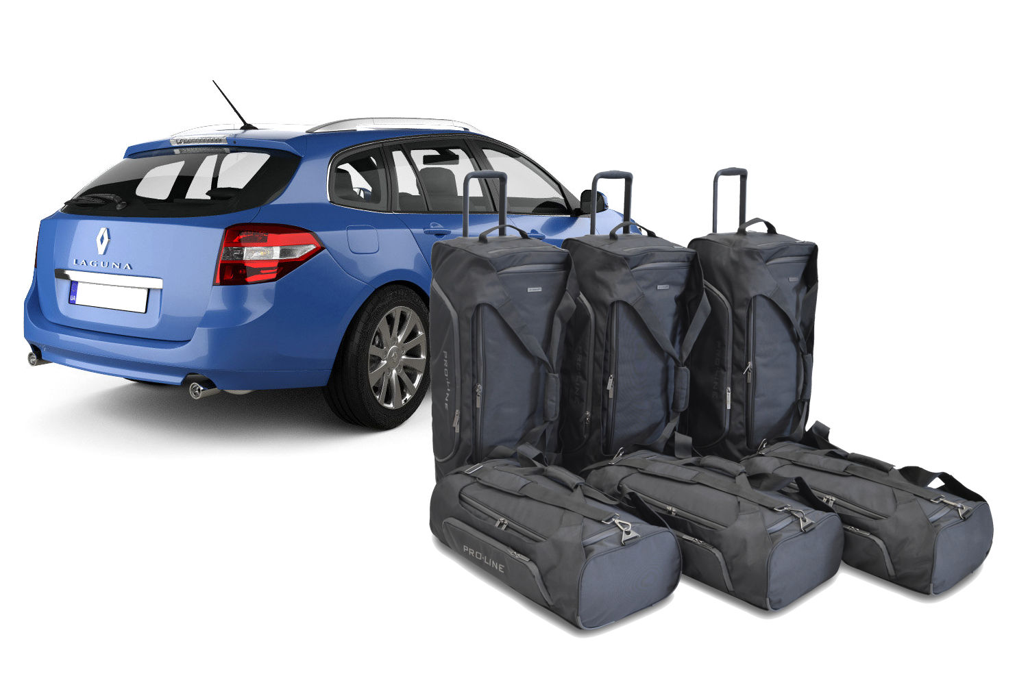 Reistassenset geschikt voor Renault Laguna III Estate - Grandtour 2007-2015 wagon Pro.Line
