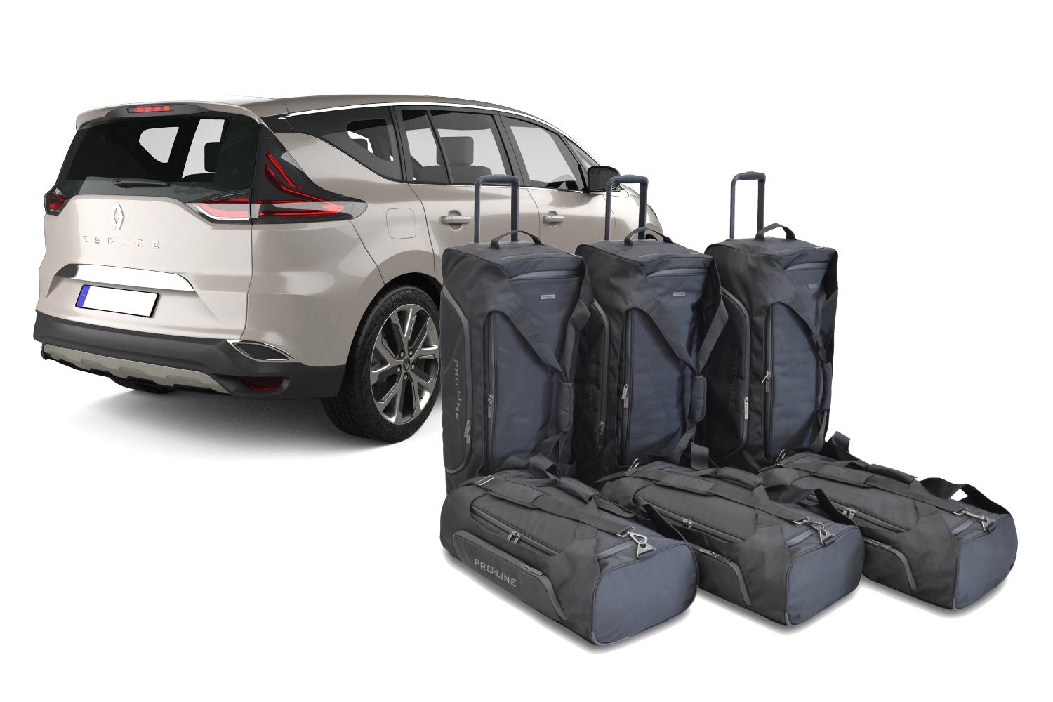 Reistassenset geschikt voor Renault Espace V 2015-2023 Pro.Line