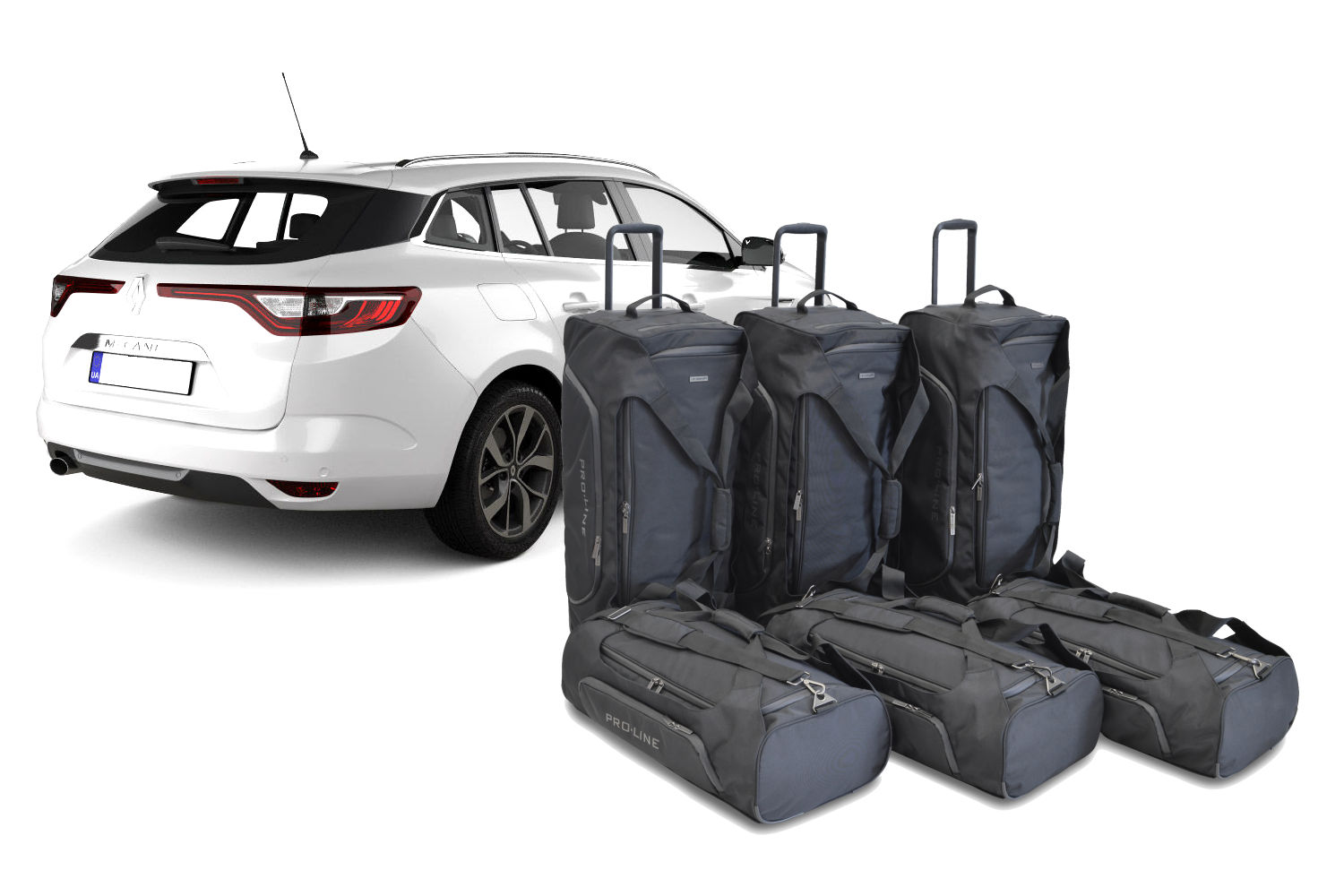 Set de sacs de voyage Renault Mégane IV Estate - Grandtour 2016-présent break Pro.Line