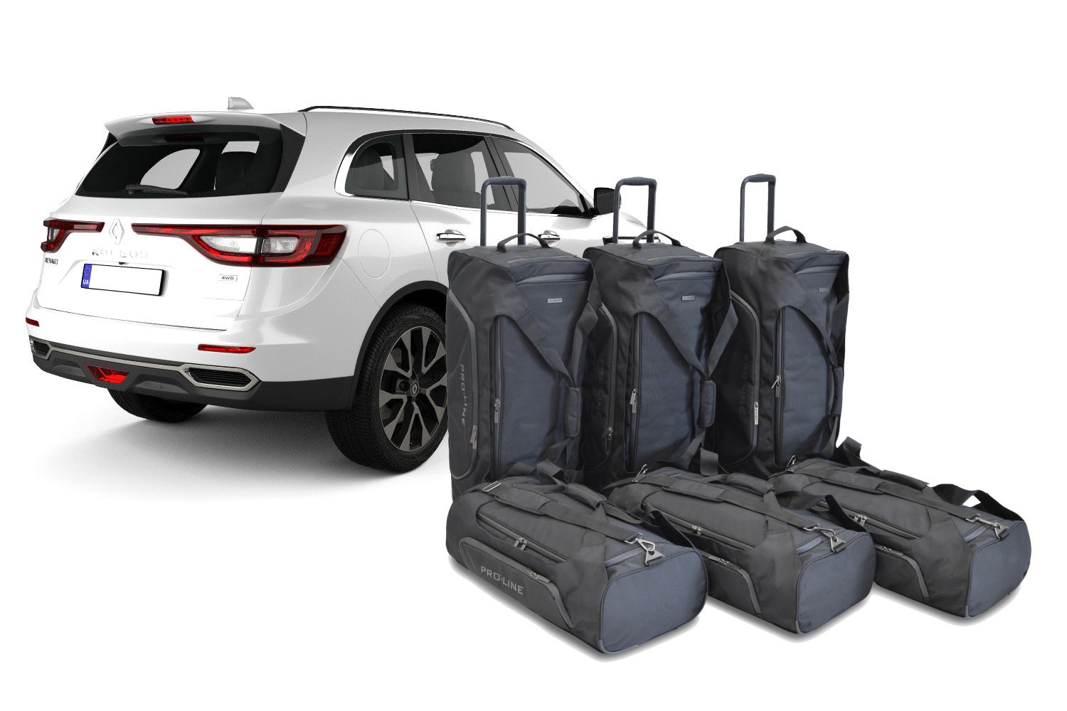 Travel bag set suitable for Renault Koleos II 2016-present Pro.Line