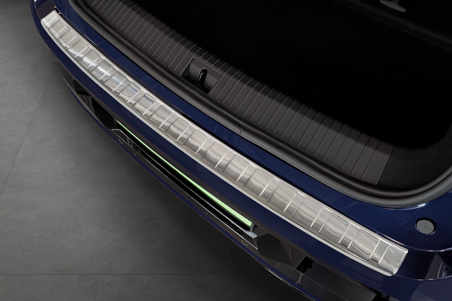 Bumperbeschermer geschikt voor Renault Mégane E-Tech 2021-heden RVS geborsteld