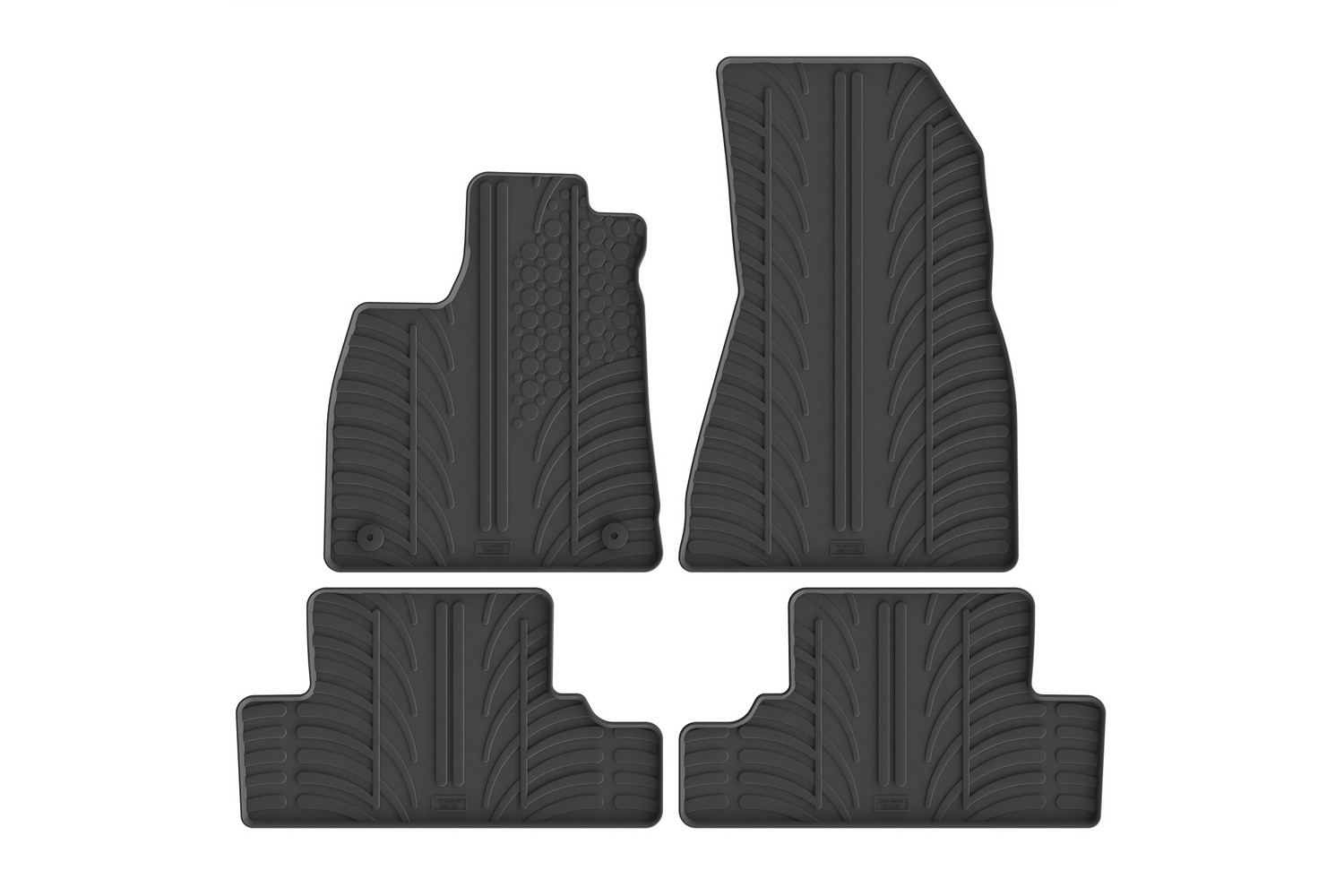 Automatten geschikt voor Renault 5 E-Tech 2024-heden 5-deurs hatchback Rubbasol rubber