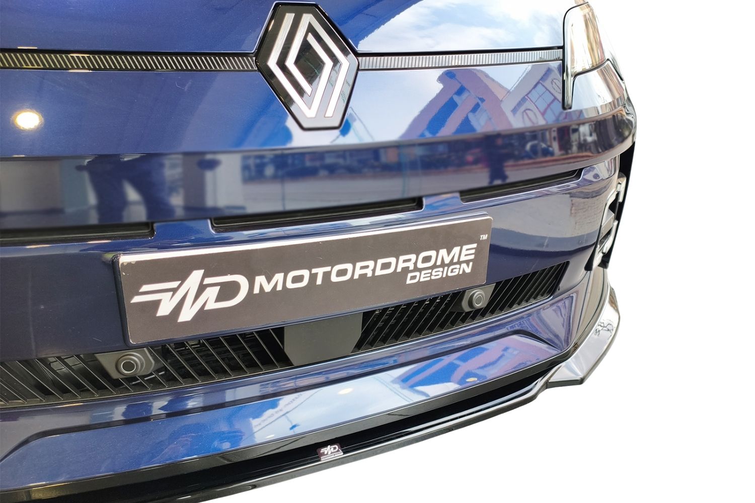 Frontspoiler passend f&uuml;r Renault 5 E-Tech 2024-heute 5-T&uuml;rer Schr&auml;gheck ABS