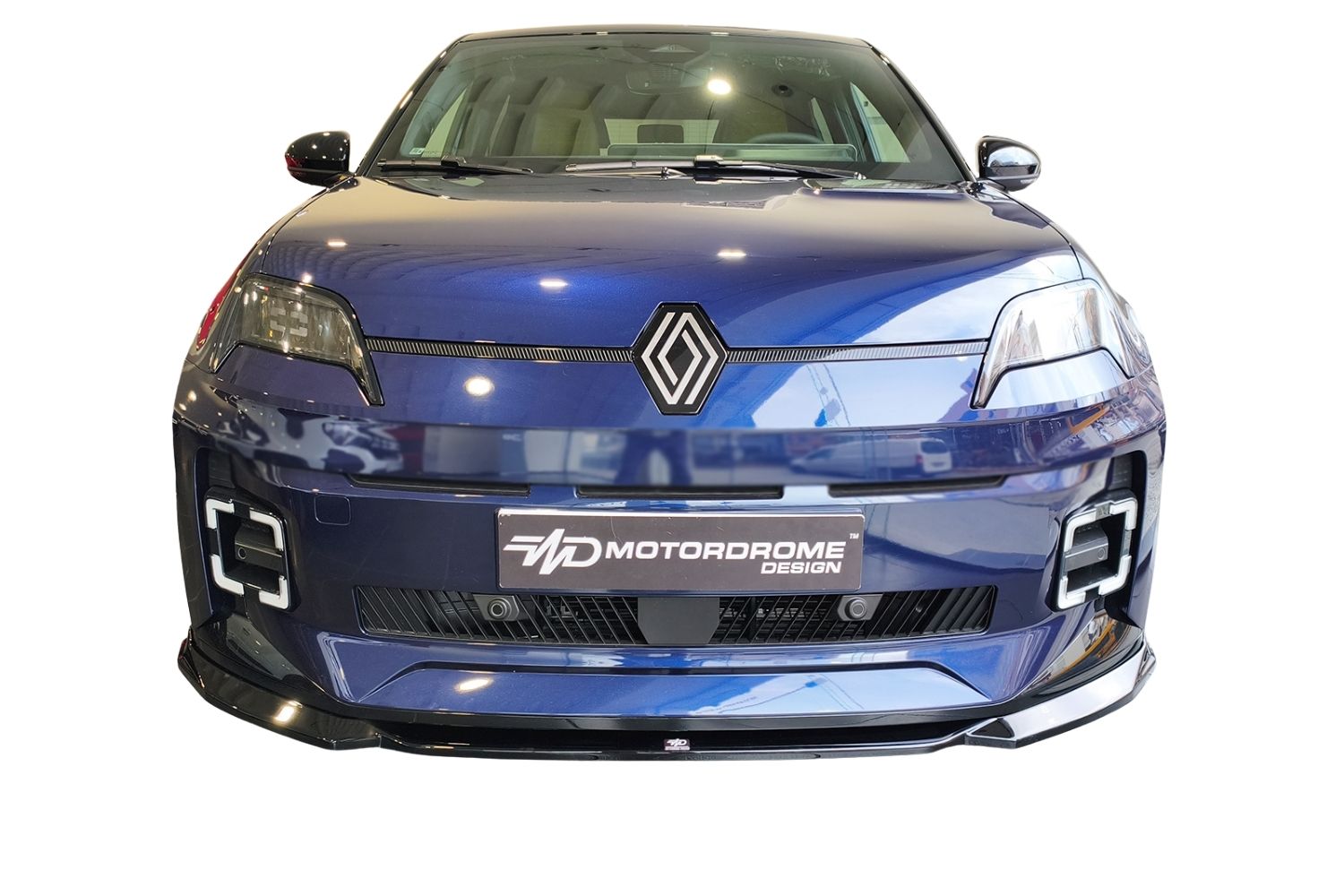 Front spoiler suitable for Renault 5 E-Tech 2024-present 5-door hatchback ABS - painted (2) Front spoiler suitable for Renault 5 E-Tech 2024-present 5-door hatchback ABS - painted (2)