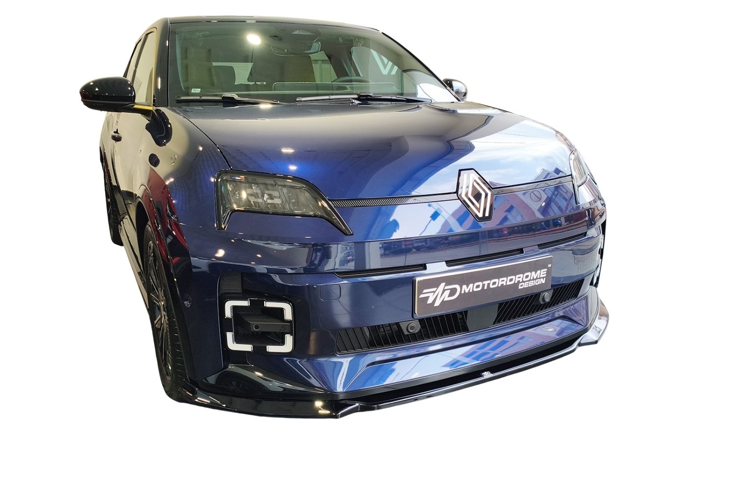 Front spoiler suitable for Renault 5 E-Tech 2024-present 5-door hatchback ABS - painted (3) Front spoiler suitable for Renault 5 E-Tech 2024-present 5-door hatchback ABS - painted (3)