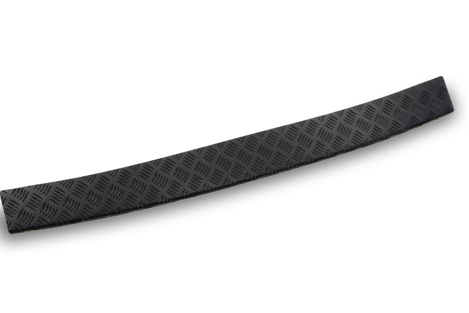 Rear bumper protector suitable for Renault Master III 2010-2019 aluminium diamond plate matt black