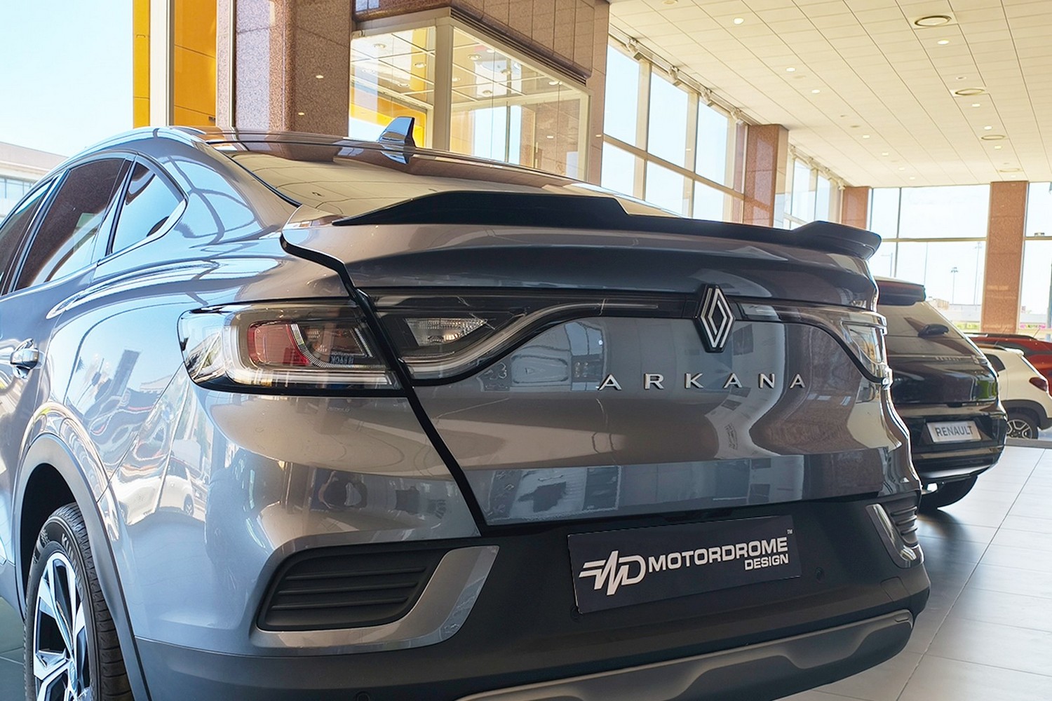 Boot spoiler suitable for Renault Arkana 2019-present