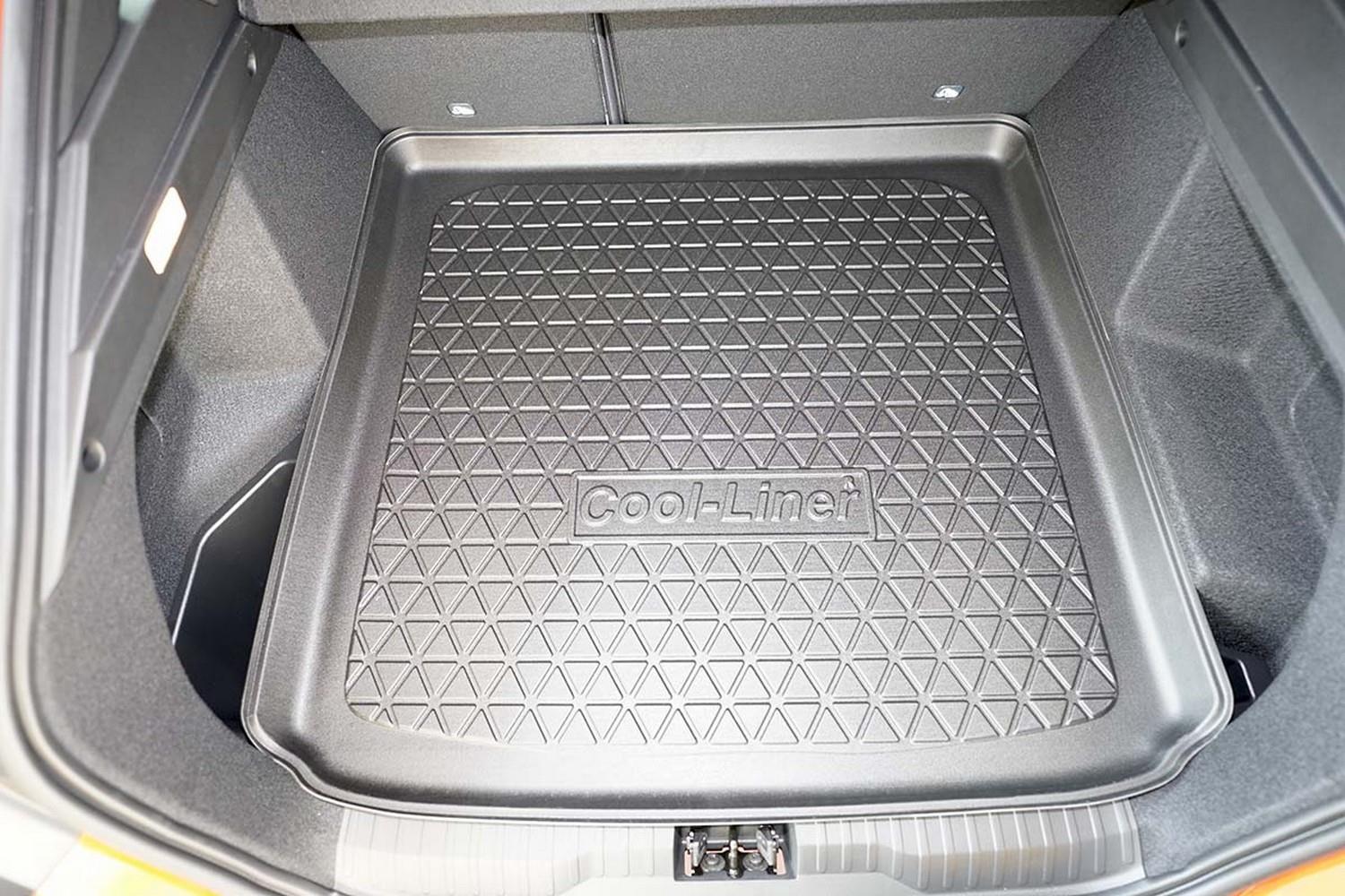 Boot mat Renault Arkana 2019-present Cool Liner anti slip PE/TPE rubber