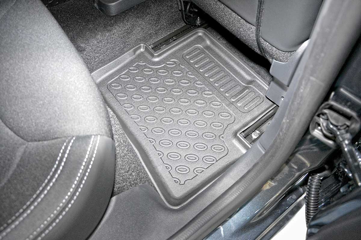 Tapis voiture pour Renault Clio 4 - Caoutchouc, moquette - Lovecar