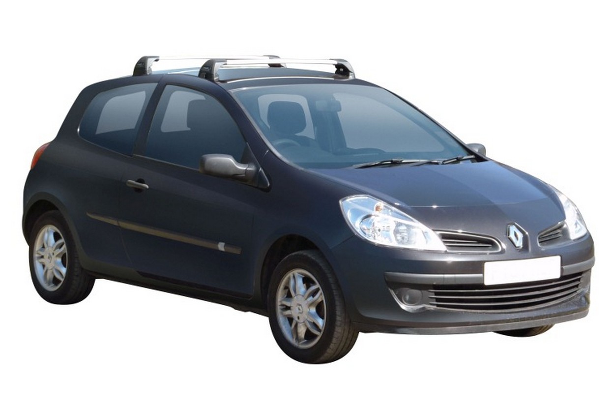 Barres de toit Renault Clio III Yakima - Argent