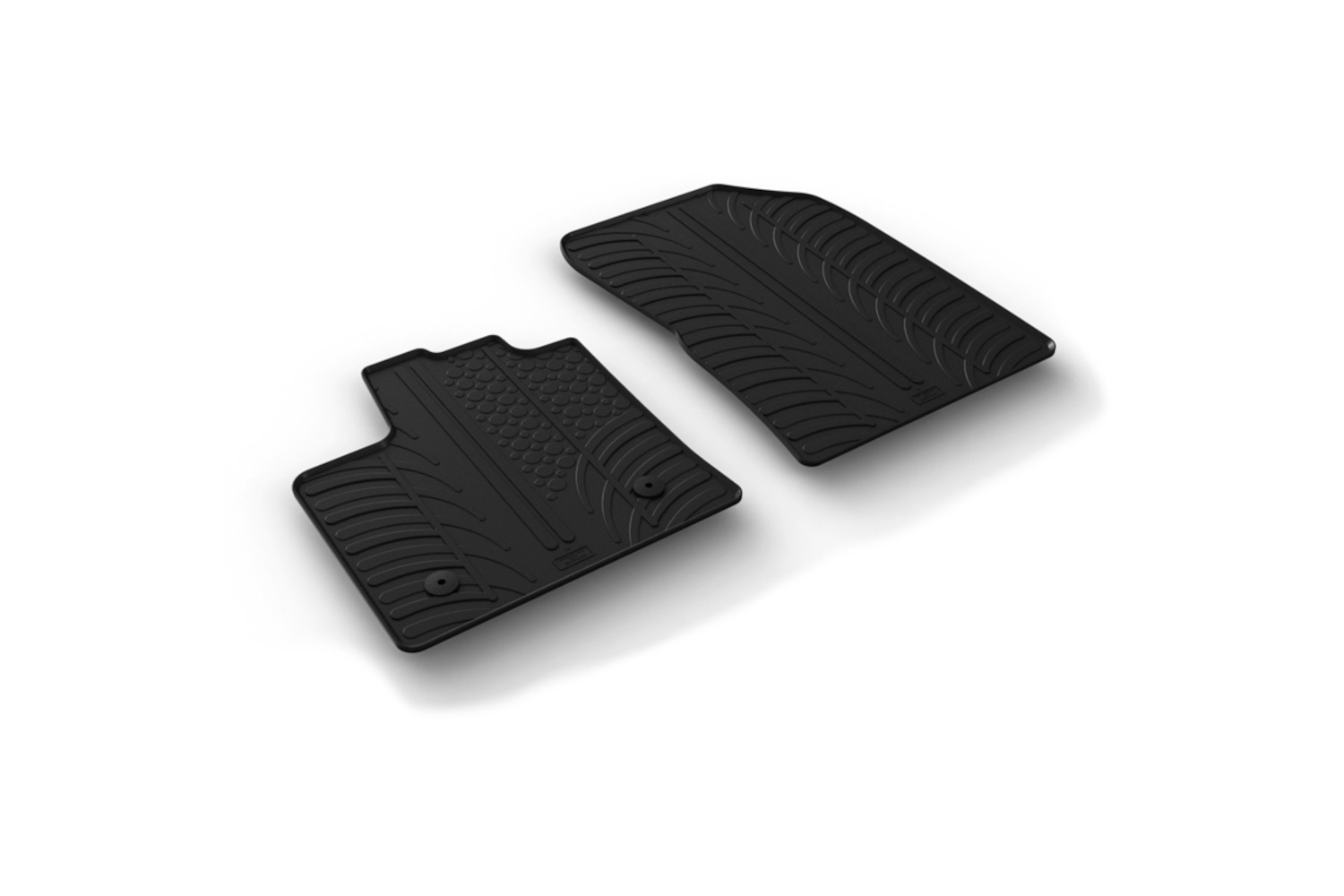 Car mats suitable for Renault Express 2021-present Rubbasol rubber