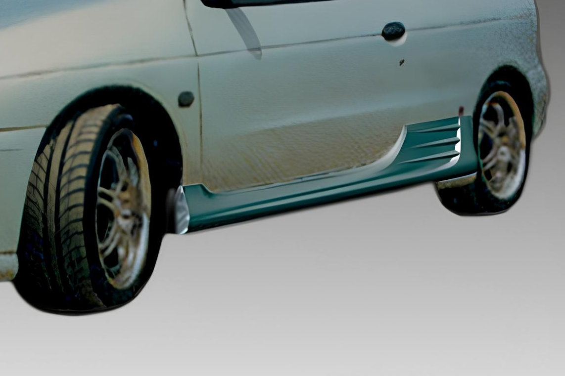 Jupes latérales convient à Renault Mégane I Coupé 1999-2002 ABS