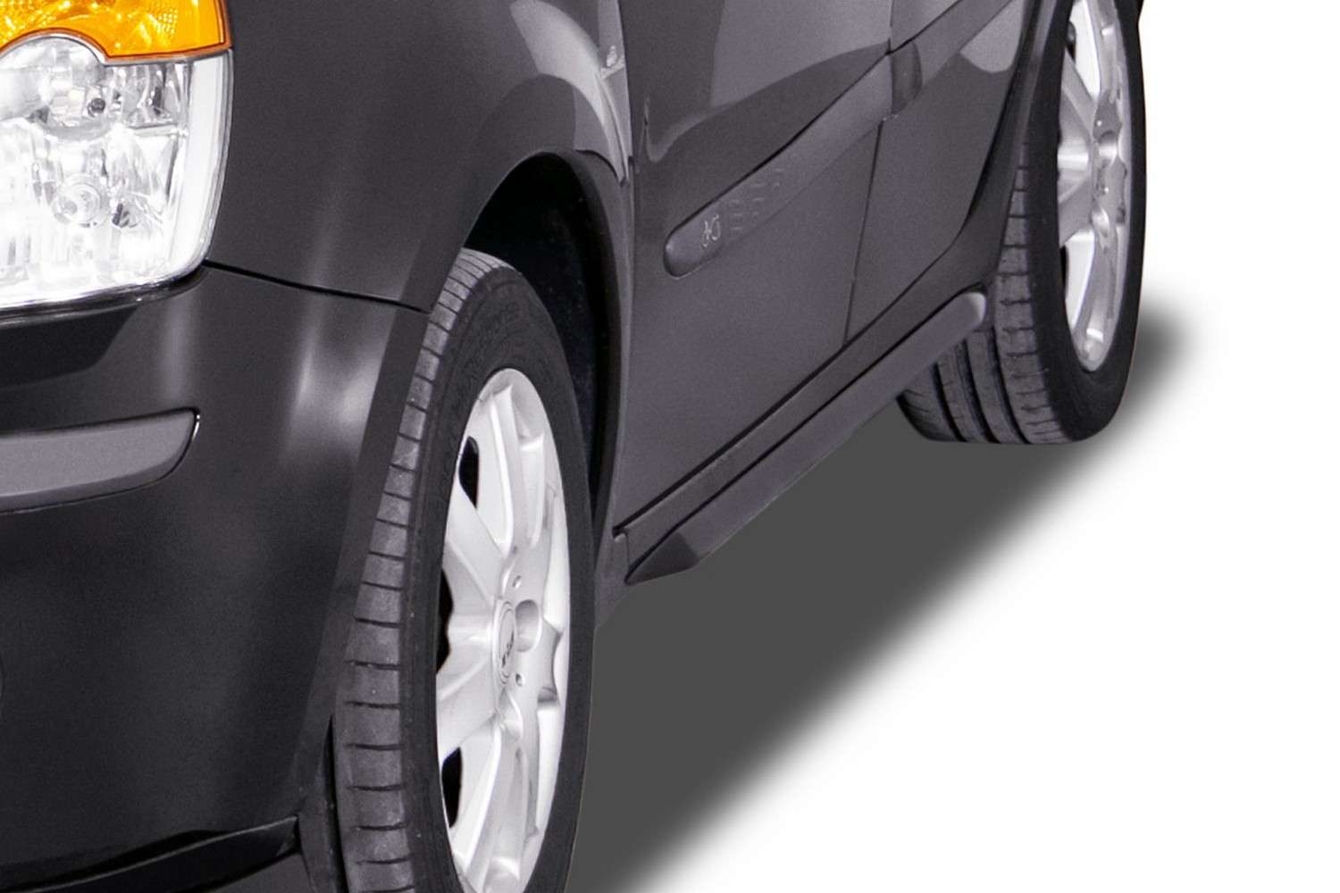 Sideskirts Renault Modus 2004-2012 &#34;Slim&#34; ABS