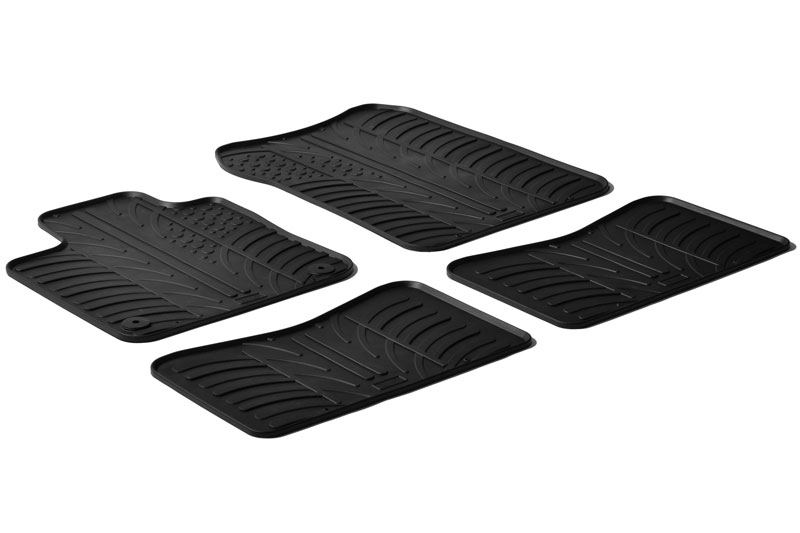 Tapis de voiture caoutchouc pour Renault Twingo 2014