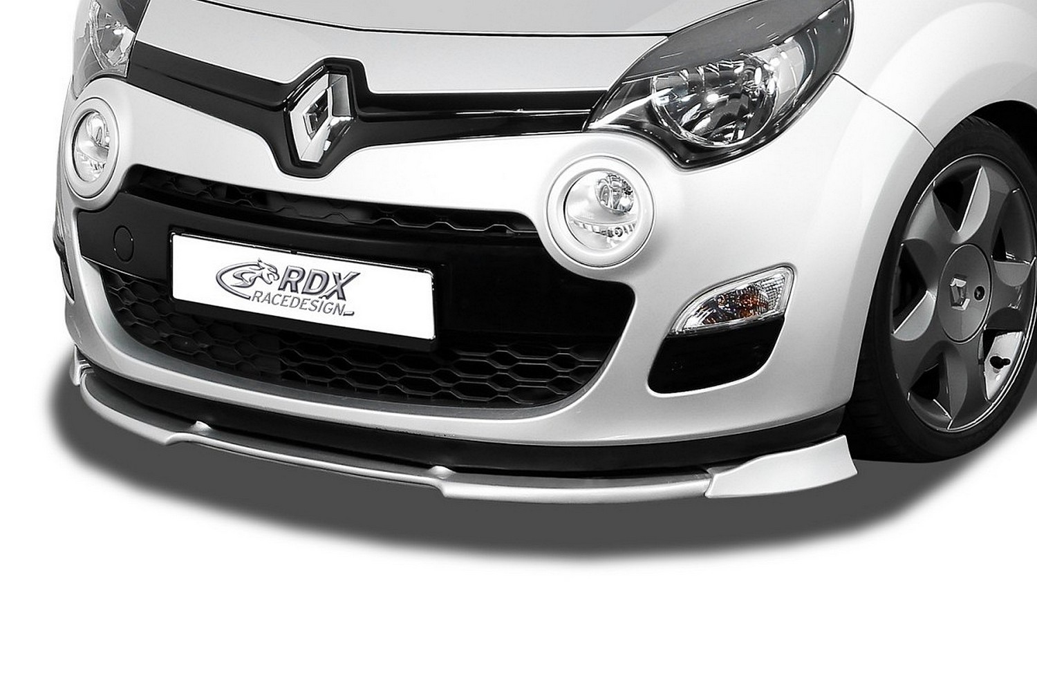 Front spoiler suitable for Renault Twingo II 2012-2014 3-door hatchback Vario-X PU