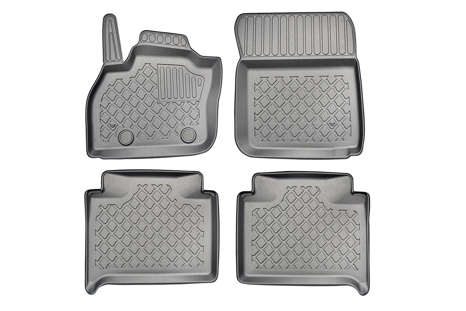 Tapis convient à Renault Zoë 2012-2020 5 portes bicorps Guardliner PE/TPE caoutchouc