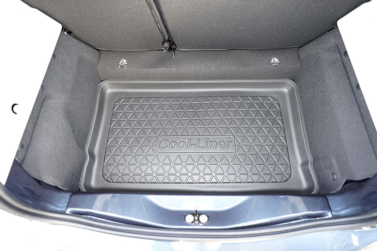 Tappetini Auto In TPE Per Renault Zoe 2012-2023 - OMAC Premium 3D Nero - Gomma Antiscivolo