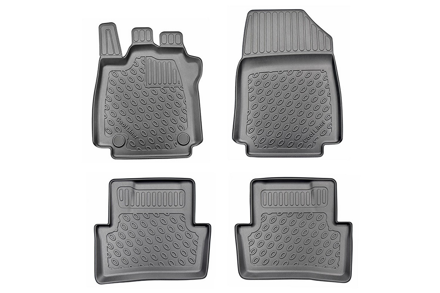 Car mats suitable for Renault Clio IV Estate - Grandtour 2013-present wagon Cool Liner PE/TPE rubber