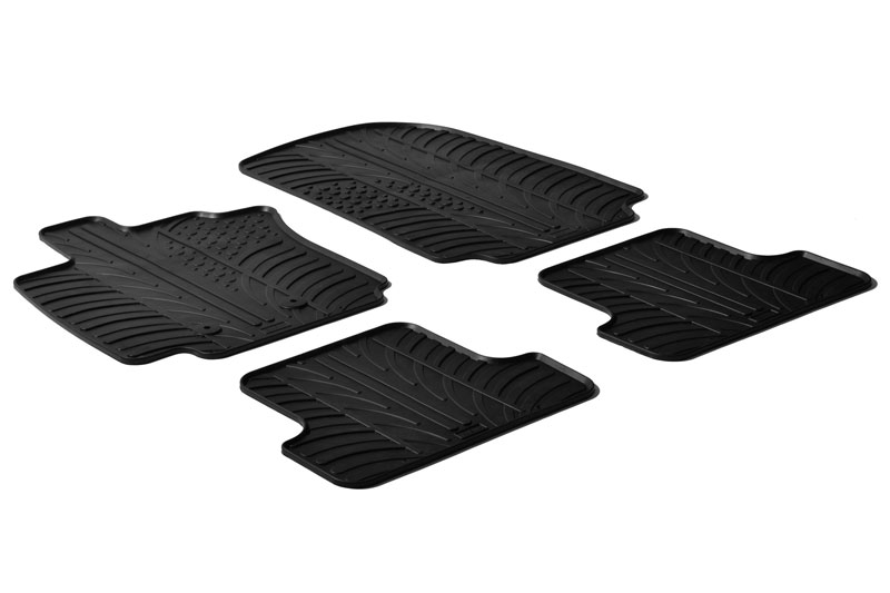 Tapis convient à Renault Clio III 2005-2012 3 & 5 portes bicorps caoutchouc Rubbasol
