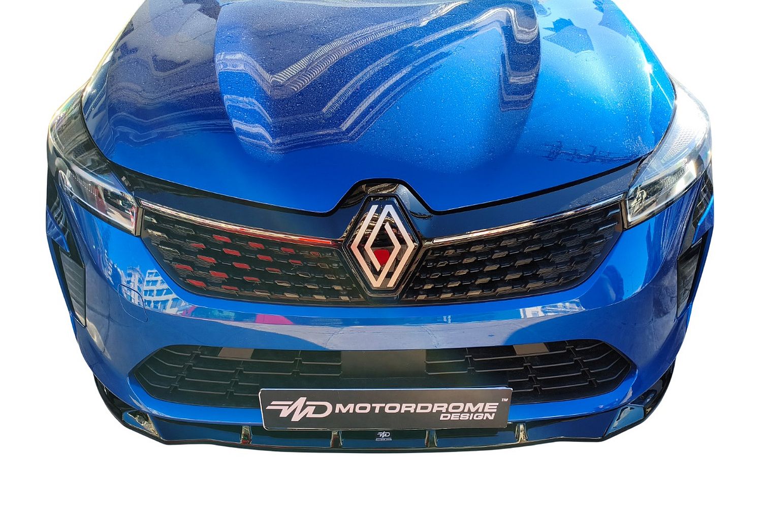 Front spoiler suitable for Renault Clio V 2019-present 5-door hatchback ABS - painted (3) Front spoiler suitable for Renault Clio V 2019-present 5-door hatchback ABS - painted (3)