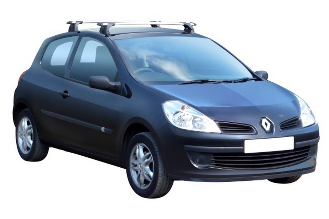 Barres de toit Renault Clio III Yakima - Argent