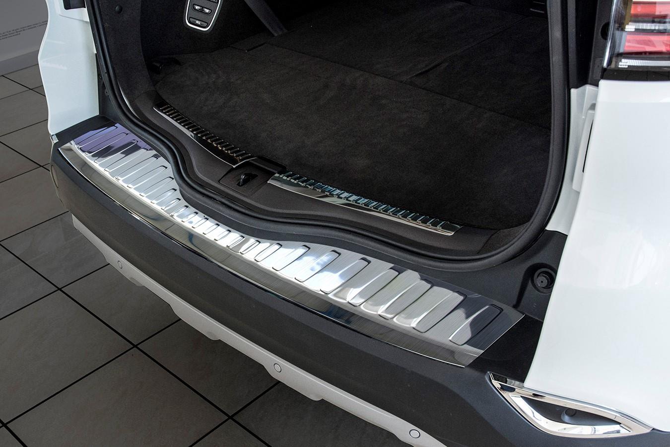 Protection de seuil de coffre Renault Espace V 2015-2023 acier inox brossé