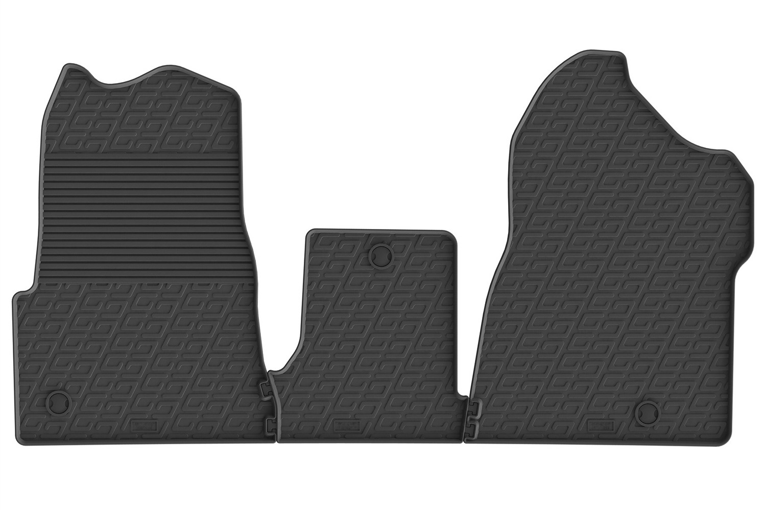 Fußmatten passend für Renault Master IV 2024-heute Rubbasol Gummi