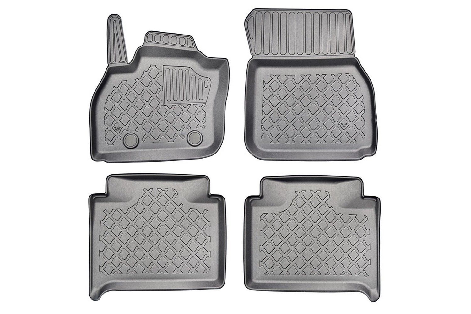 Tapis convient à Renault Zoë 2020-présent 5 portes bicorps Guardliner PE/TPE caoutchouc
