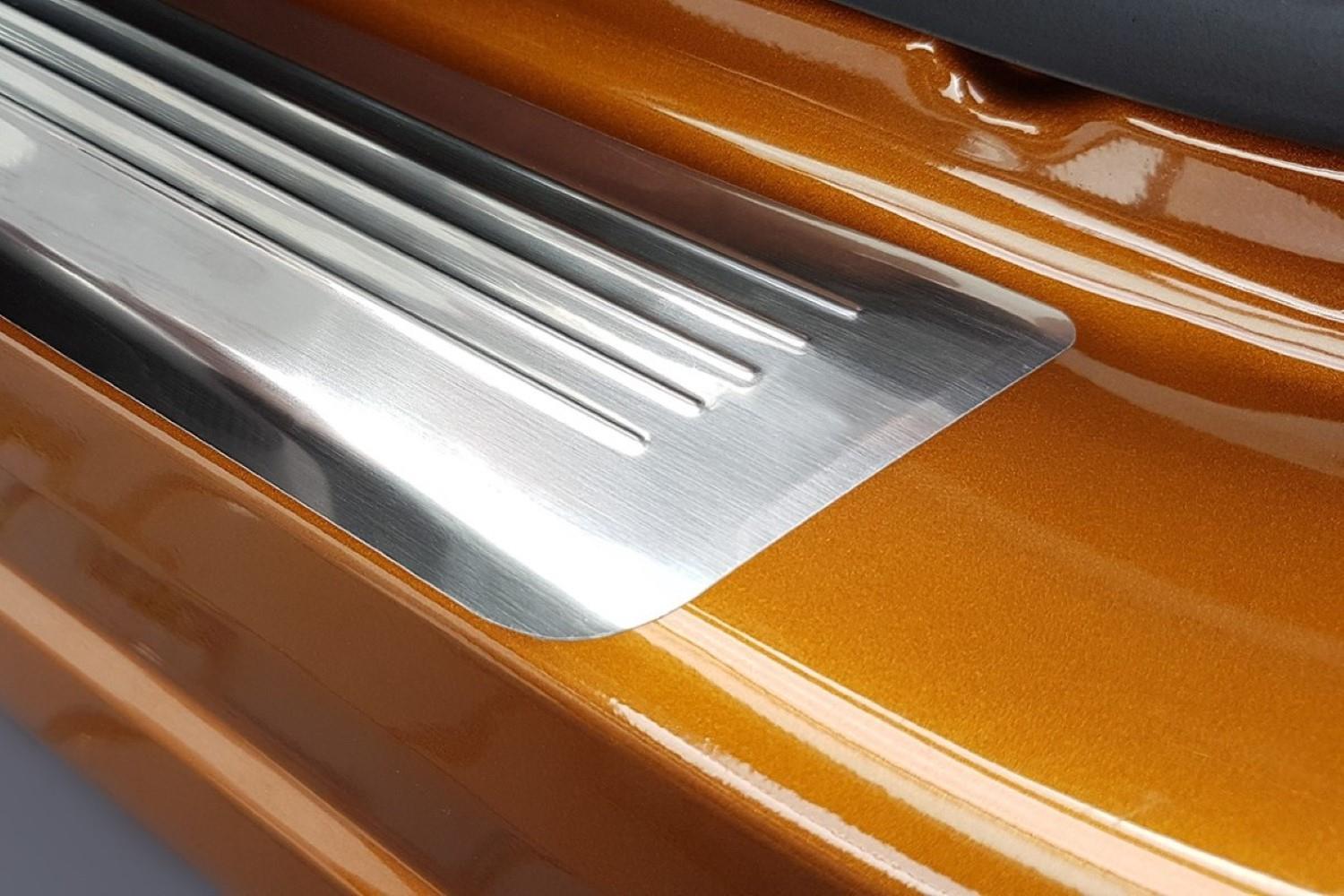 Einstiegsleisten passend für Renault Captur II 2019-heute Edelstahl gebürstet 4-teilig