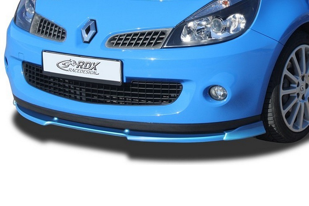 Voorspoiler geschikt voor Renault Clio III 2005-2009 3 & 5-deurs hatchback Vario-X PU