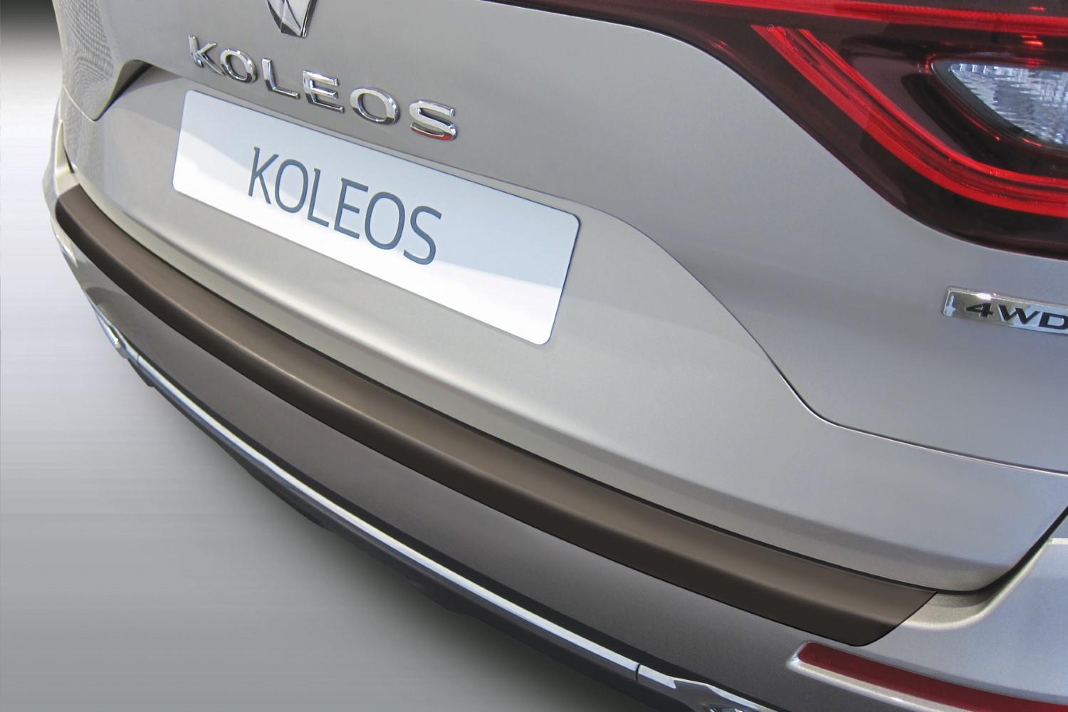 Rear bumper protector Renault Koleos II 2016-present ABS - carbon look