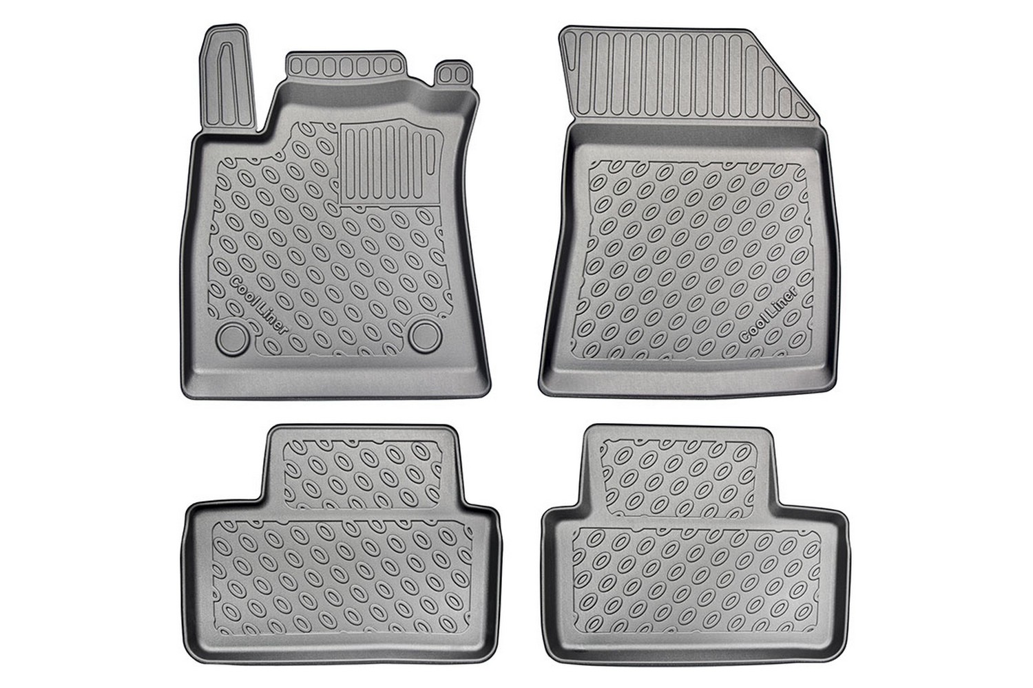 Car mats suitable for Renault Mégane IV Grand Coupé 2017-present 4-door saloon Cool Liner PE/TPE rubber Car mats suitable for Renault Mégane IV Grand Coupé 2017-present 4-door saloon Cool Liner PE/TPE rubber