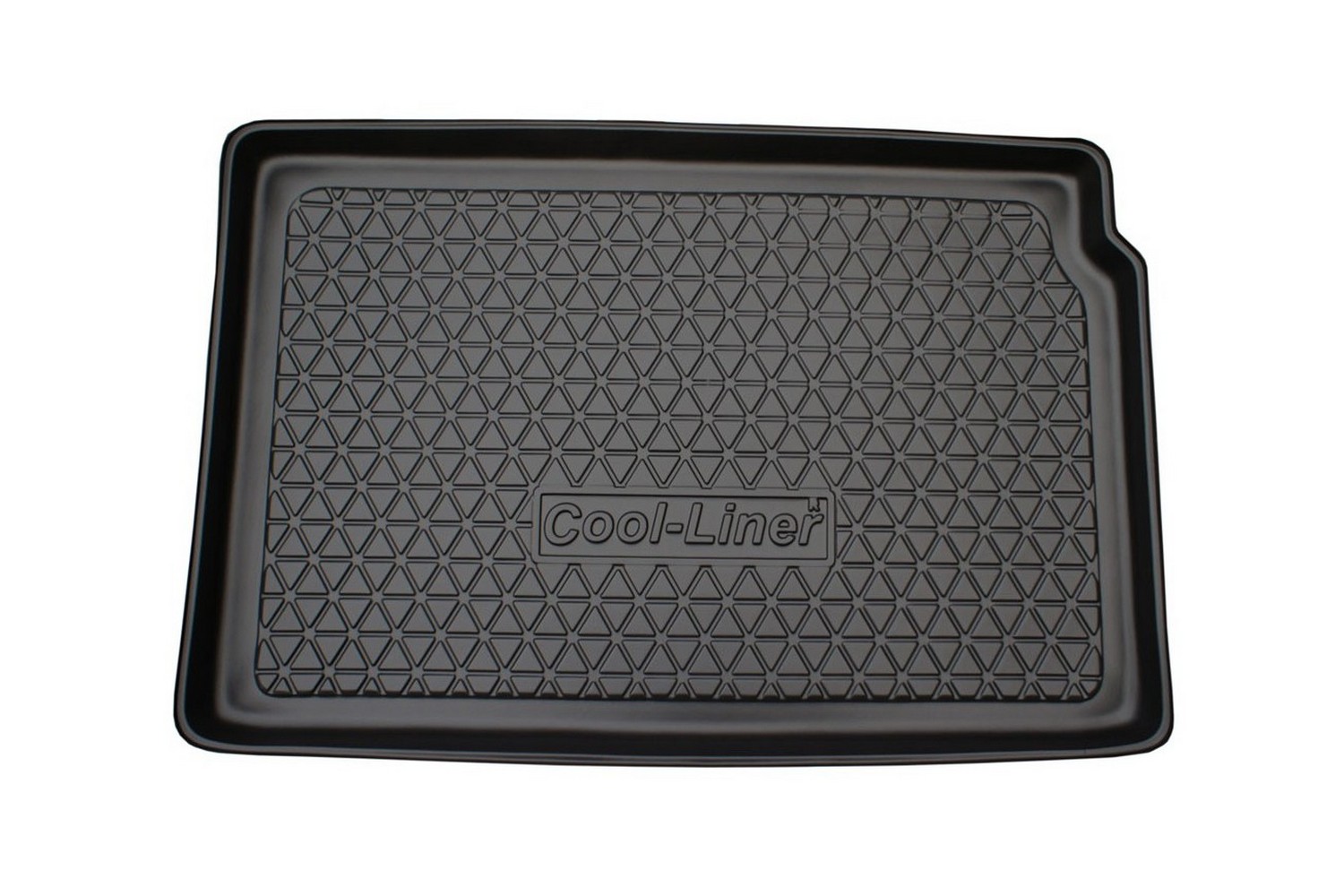Boot mat suitable for Renault Mégane II 2002-2008 3 & 5-door hatchback Cool Liner anti slip PE/TPE rubber