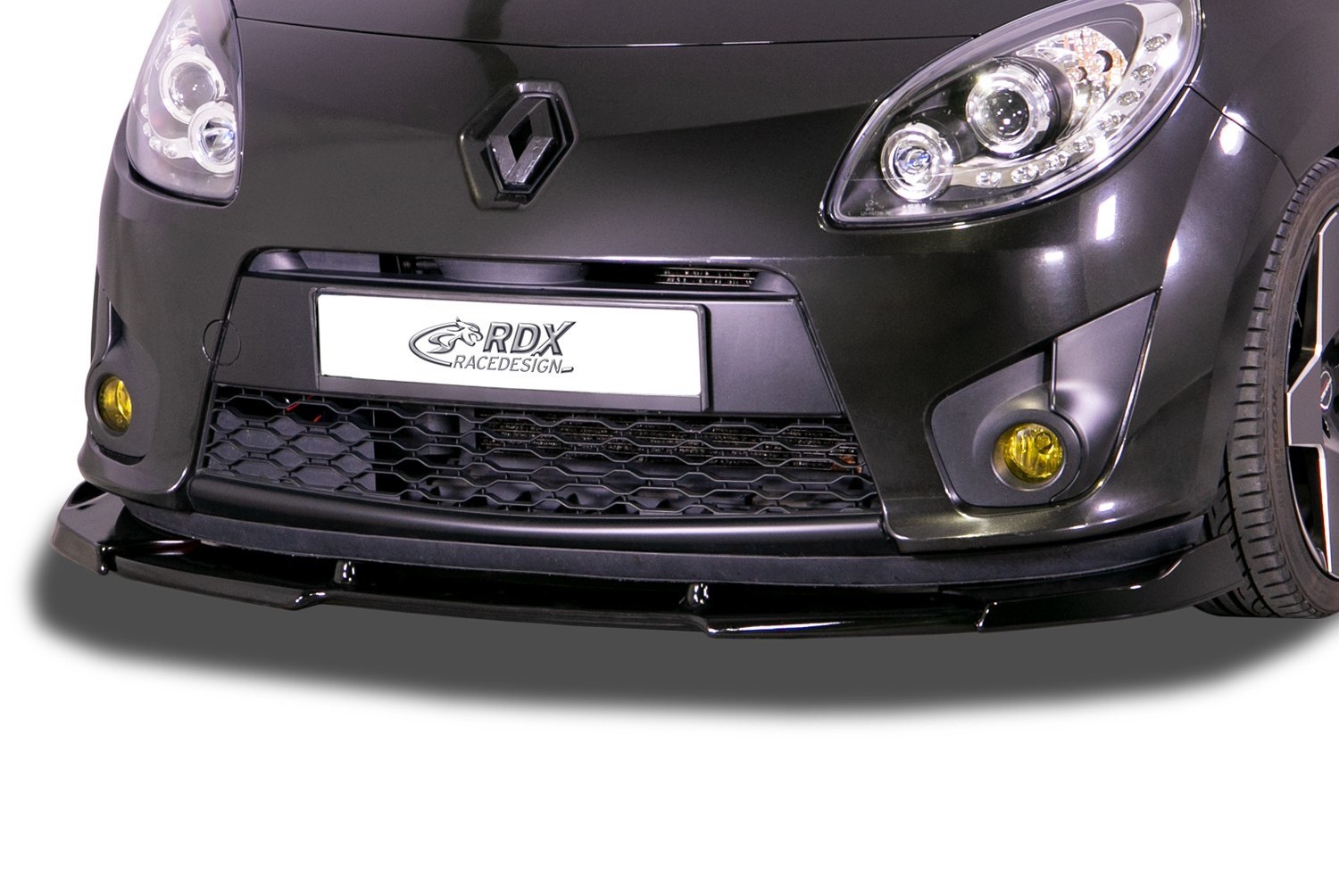 Front spoiler suitable for Renault Twingo II 2007-2012 3-door hatchback Vario-X PU