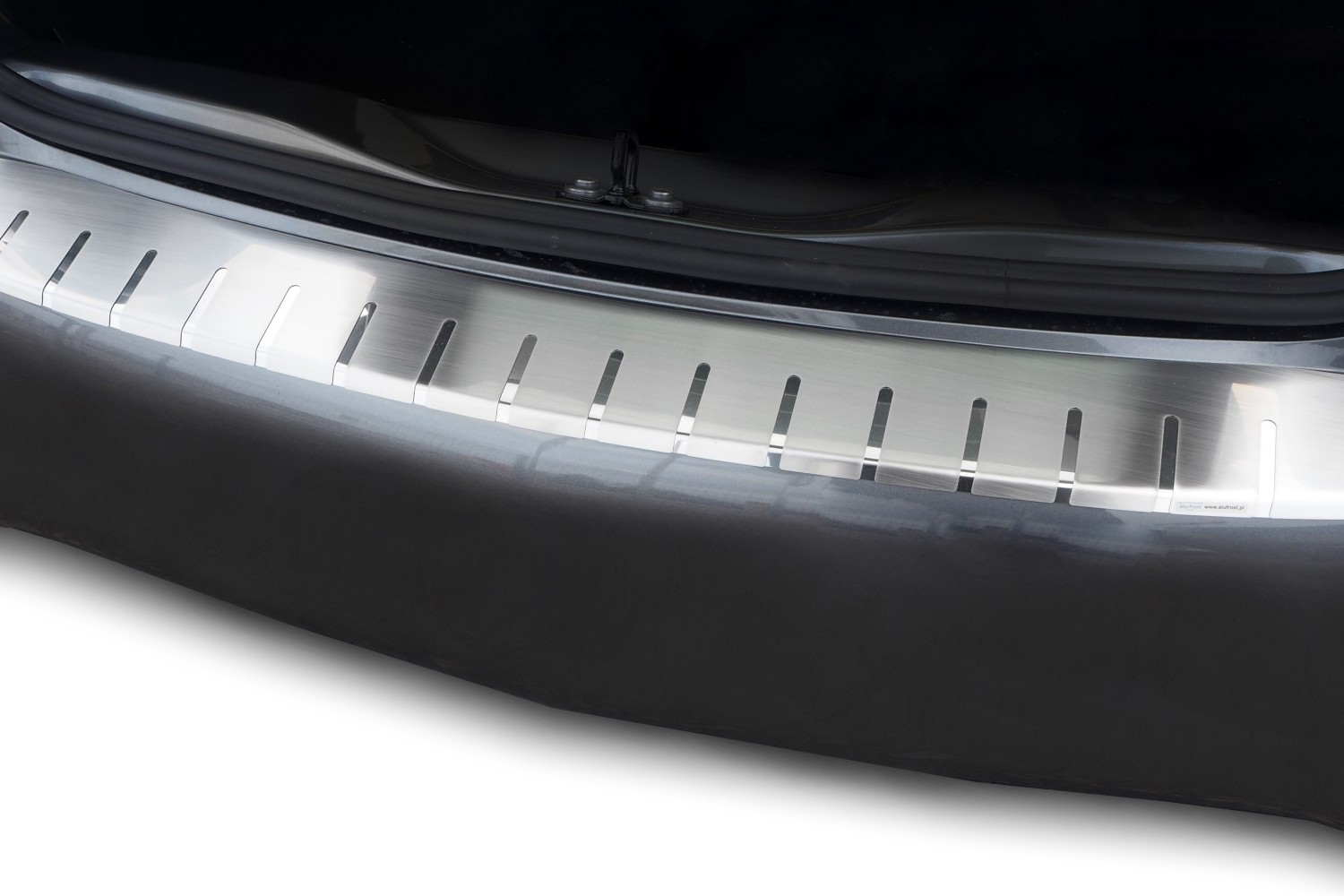 Bumperbeschermer geschikt voor Renault Zoë 2019-heden 5-deurs hatchback RVS geborsteld