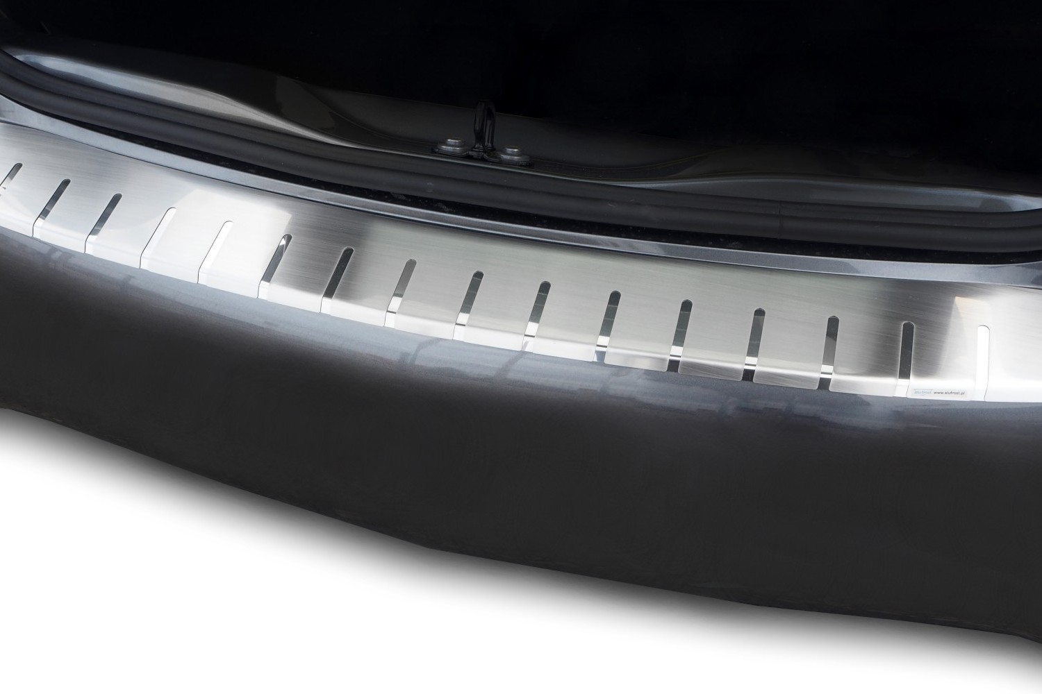 Rear bumper protector Renault Zoë 2019-present 5-door hatchback stainless steel