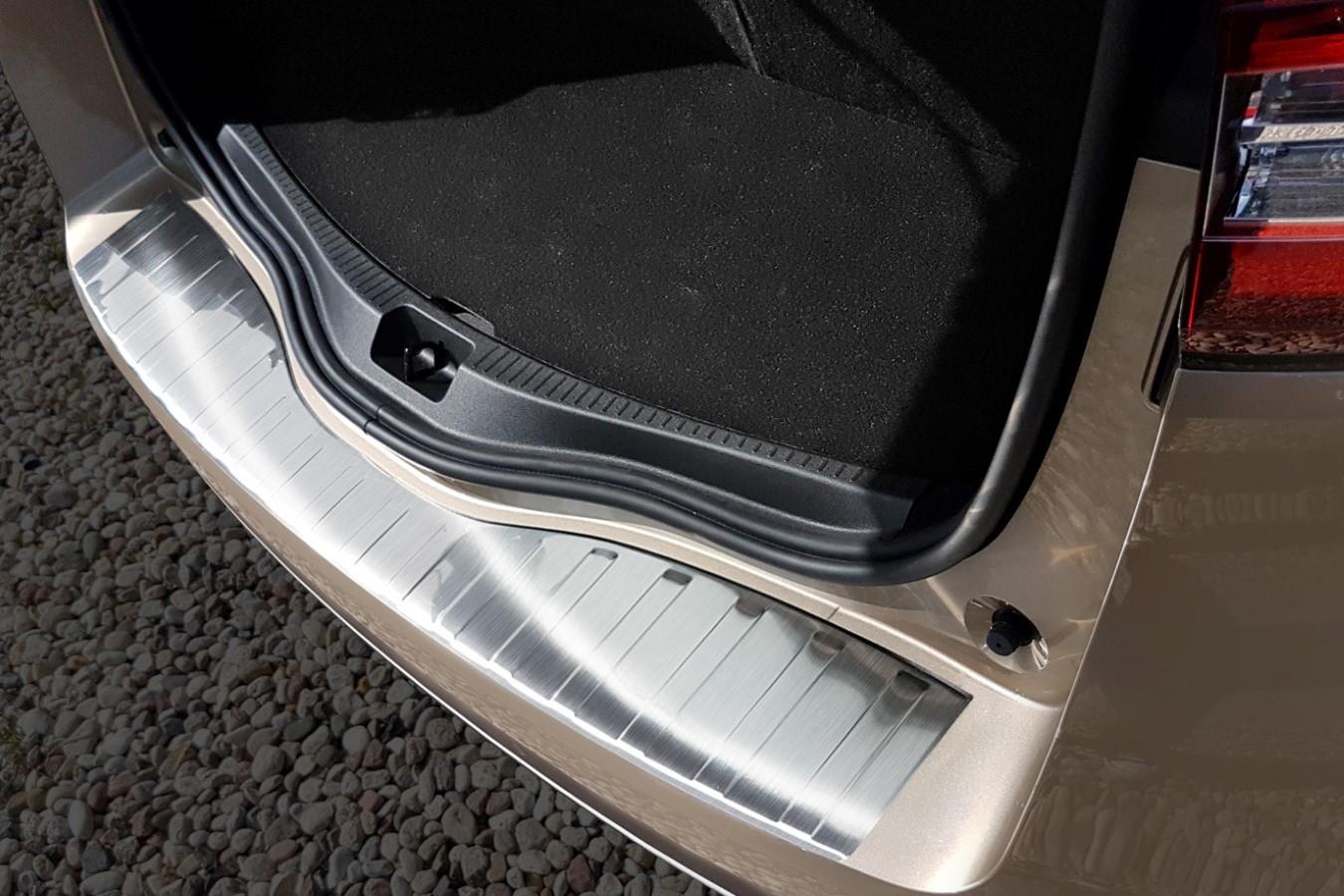 Bumperbeschermer geschikt voor Renault Grand Scénic IV 2016-2023 RVS geborsteld
