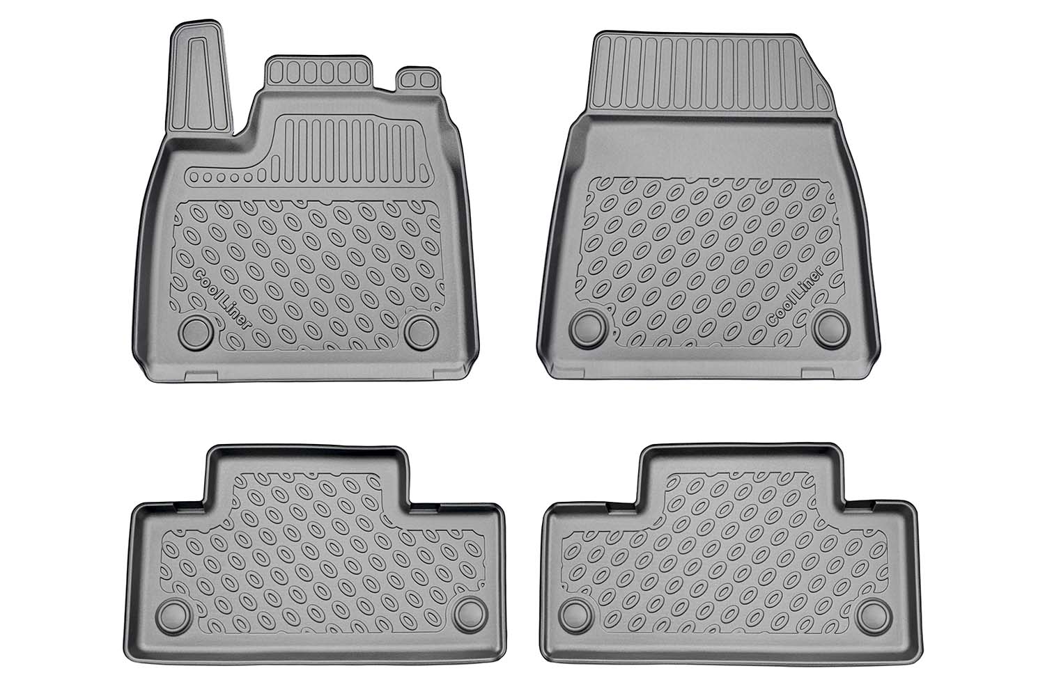 Car mats suitable for Renault Mégane E-Tech 2021-present 5-door hatchback Cool Liner PE/TPE rubber Car mats suitable for Renault Mégane E-Tech 2021-present 5-door hatchback Cool Liner PE/TPE rubber
