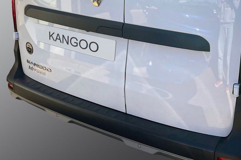 Protection de seuil arrière inox sur mesure pour Renault Kangoo & Nissan  Townstar 2021- 'Ribs' AVISA (AV 235798)