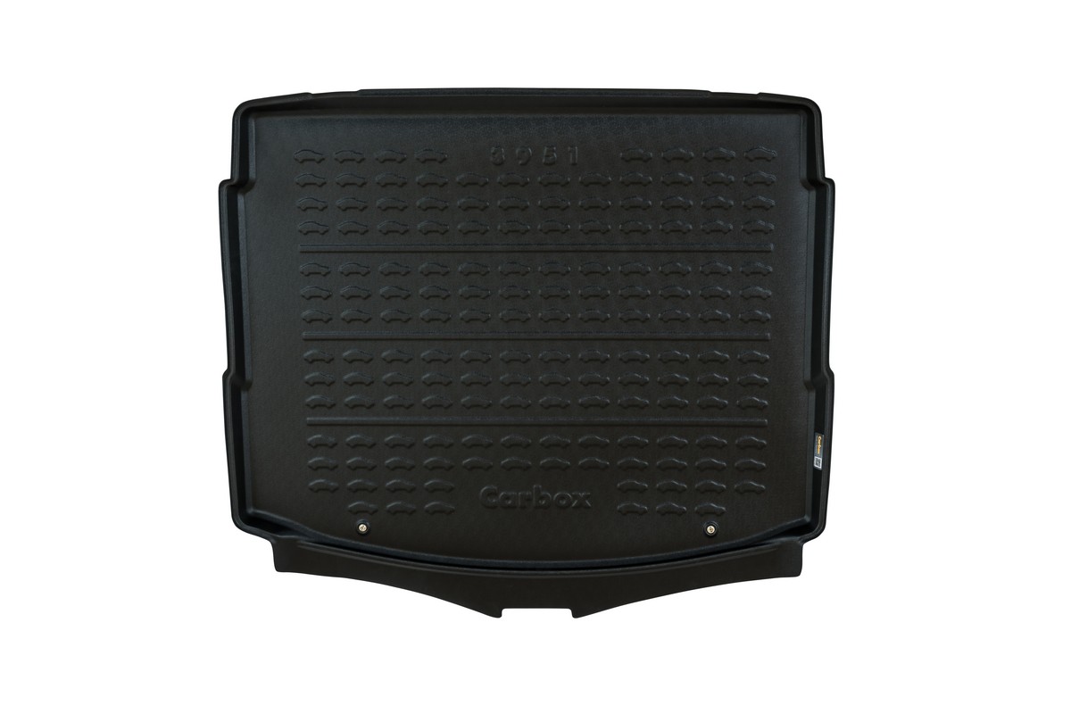 OMAC GmbH Tapis de Coffre antid/érapant en Caoutchouc pour Megane 4 /à partir de 2015 Noir
