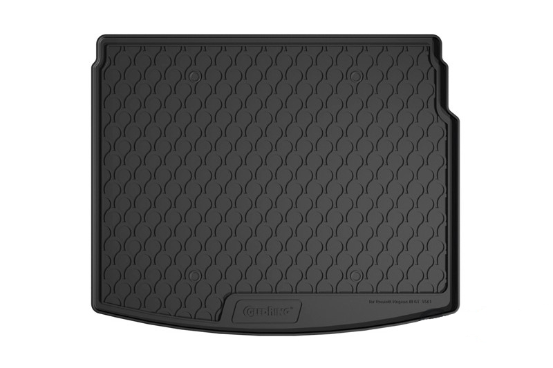 Boot mat Renault Mégane III Estate - Grandtour 2009-2016 wagon Gledring anti-slip Rubbasol rubber (REN6METR) (2)