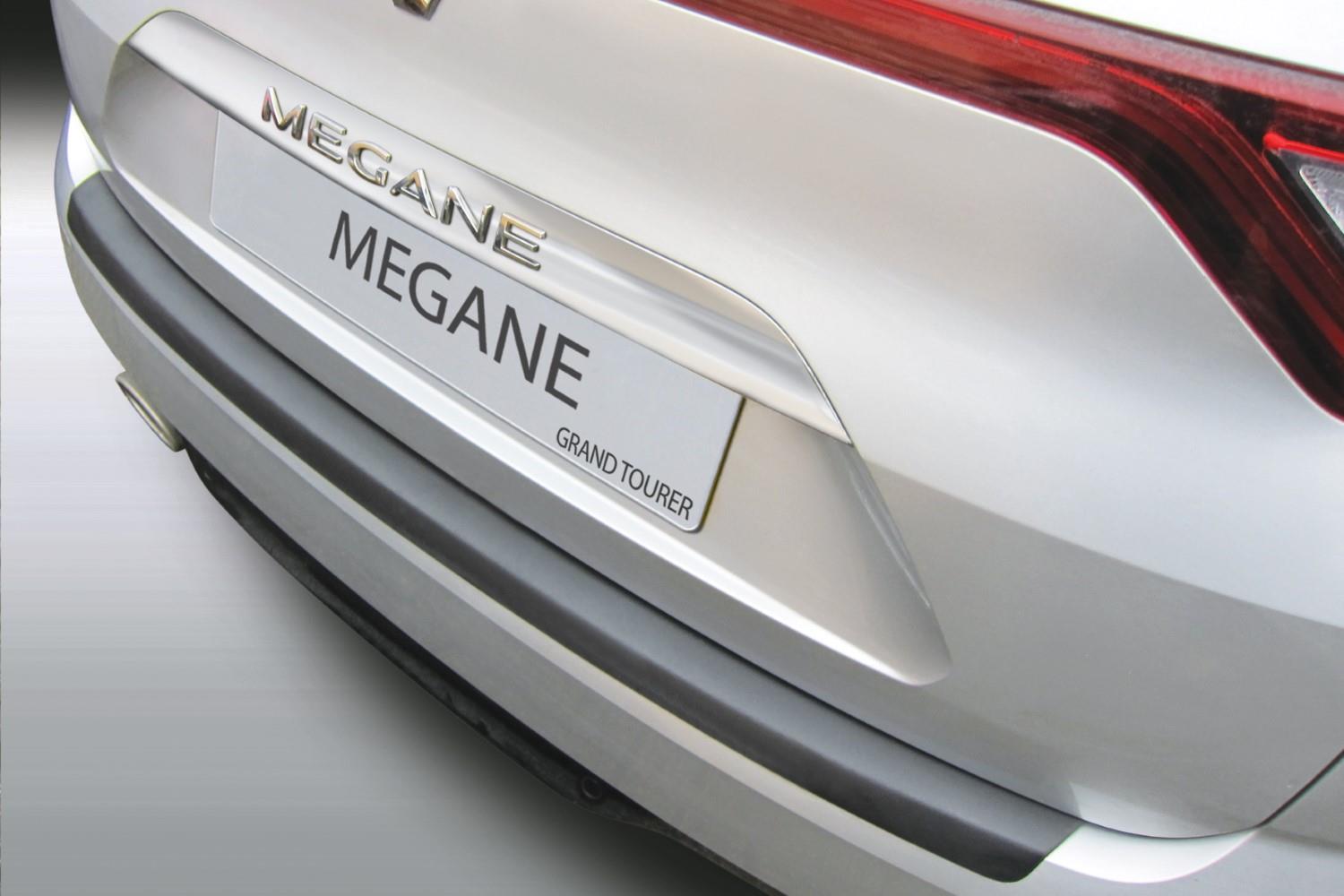Bumperbeschermer geschikt voor Renault Mégane IV Estate - Grandtour 2016-heden wagon ABS - matzwart