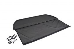 Example - Wind deflector Renault 19 Cabriolet 1991-1996 Black