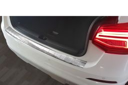 Audi Q2 (GA) 2016-> rear bumper protector stainless steel