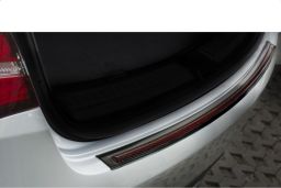 Mercedes-Benz GLE Coupé (C292) 2015-> rear bumper protector stainless steel black - carbon