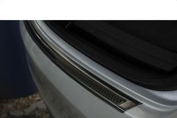 Mercedes-Benz GLE Coupé (C292) 2015-> rear bumper protector stainless steel black - carbon