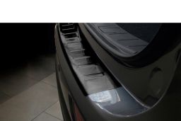 Mitsubishi Outlander III 2012-2015 rear bumper protector stainless steel black